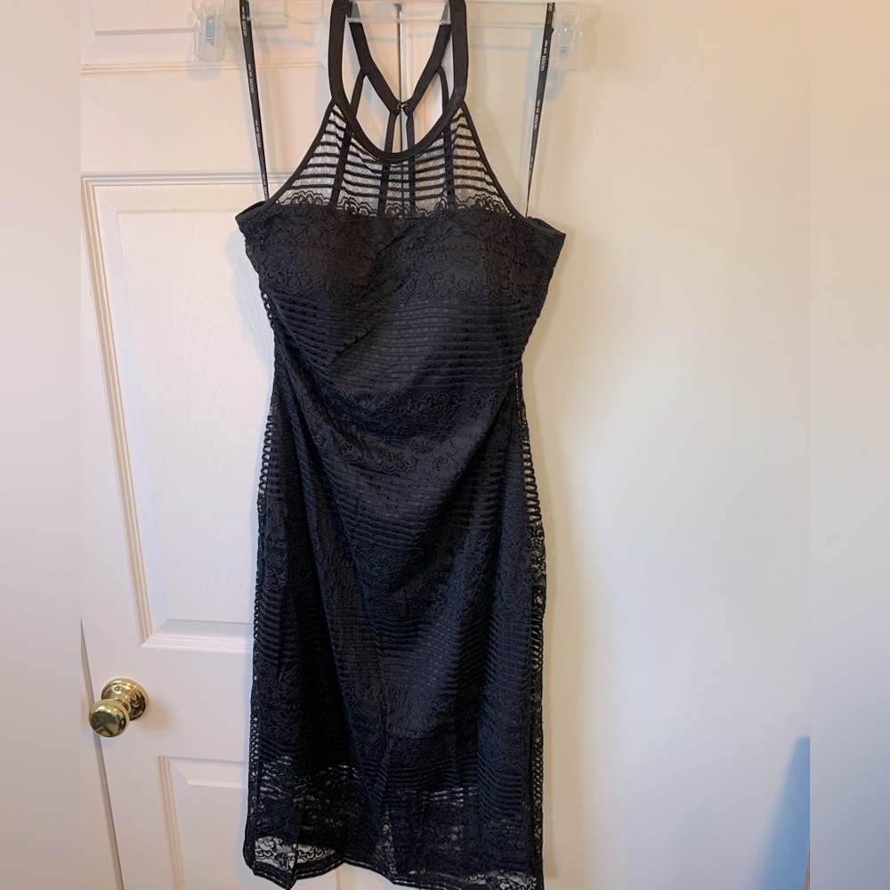 Guess Black Lace Party dress-Size 16
